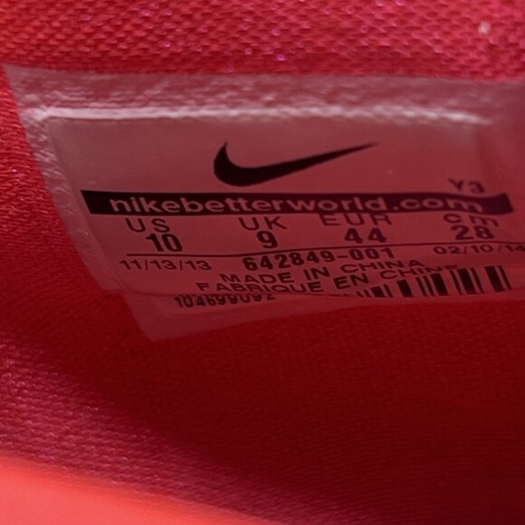 Nike LeBron 11 Low Base Grey Laser Crimson (No Box) Men Size 10 Basketball Shoes main image 4